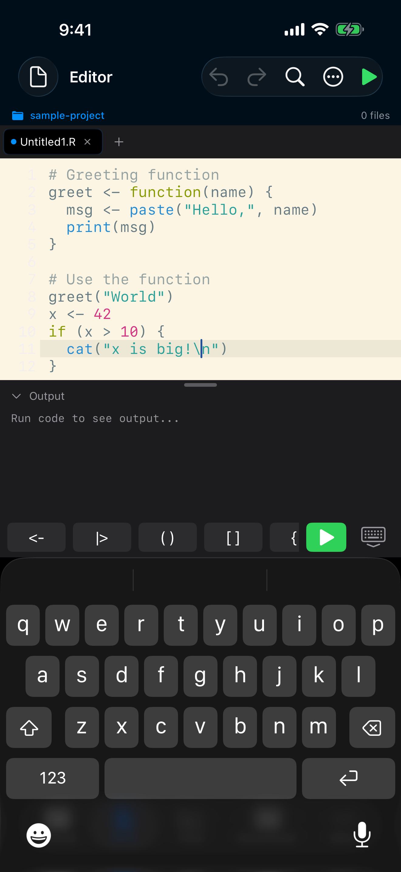 Solarized Light theme