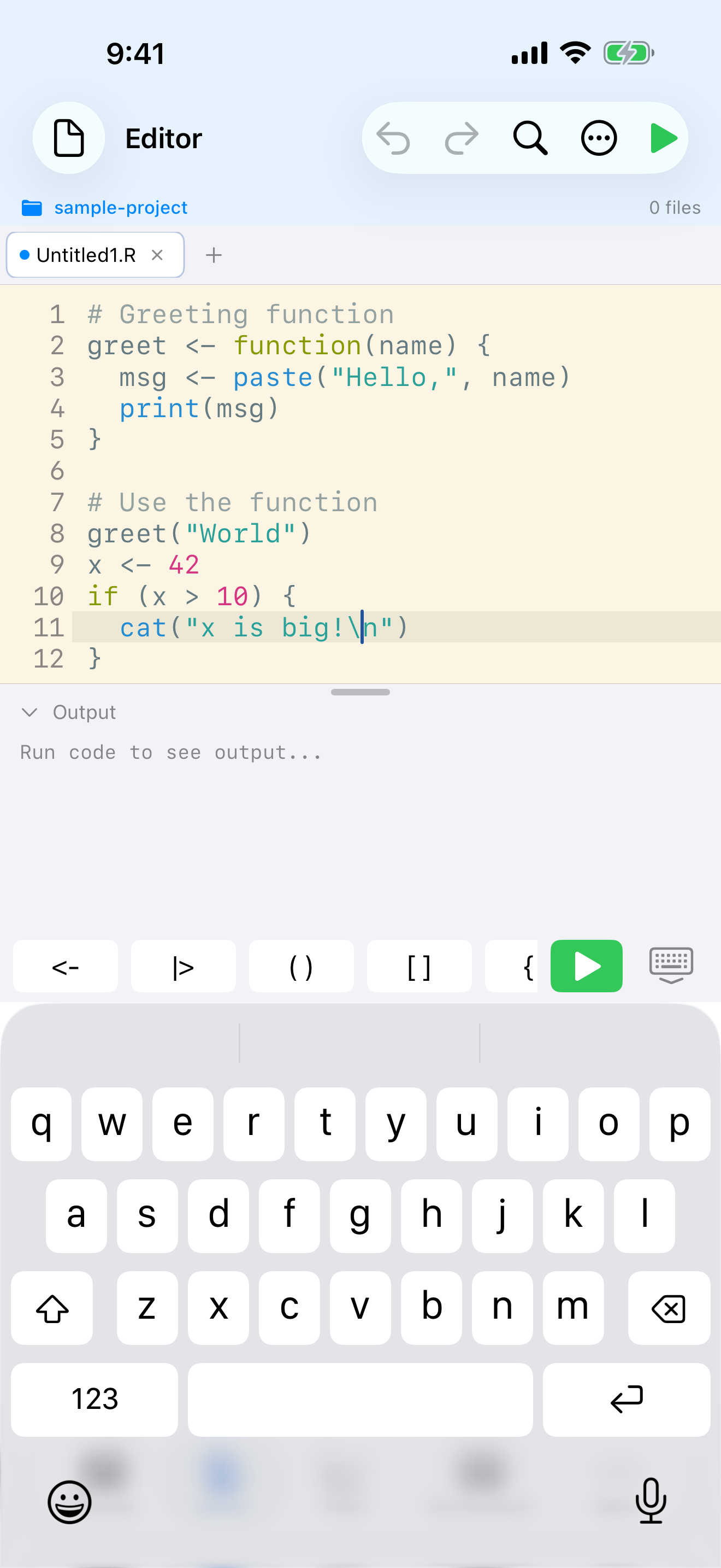 Solarized Light theme